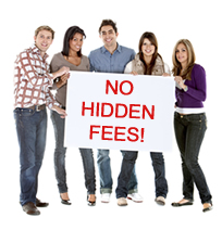 No Hidden Fees on all scooter rentals at 702Scooters.com, Las Vegas, NV.