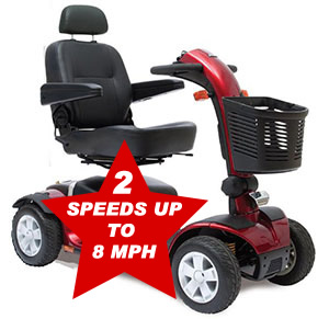 Las Vegas Scooter Rentals - Victory 10 Sport Mobility Scooter